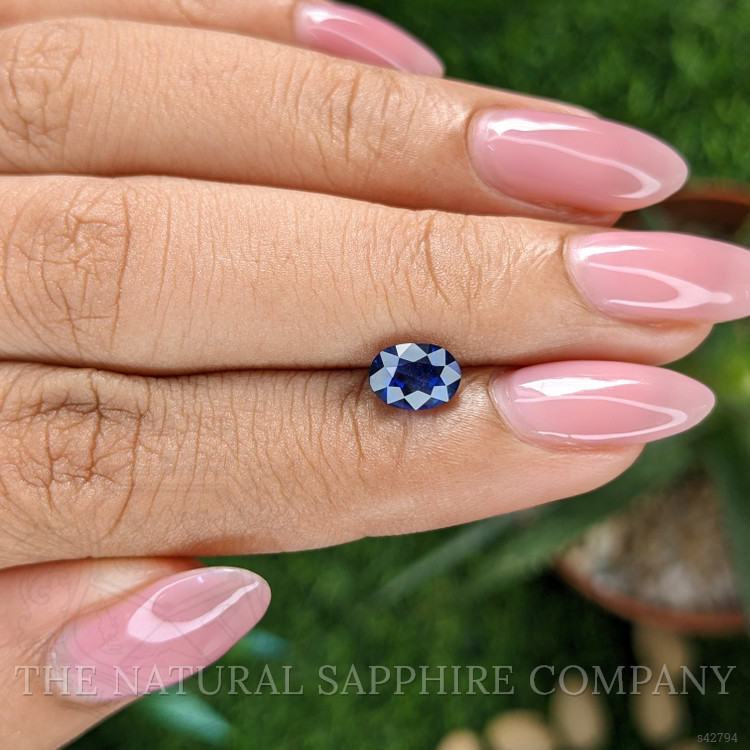 1.36 Ct. Blue Sapphire from Tanzania