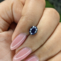 1.44 Ct. Blue Sapphire from Tanzania Life Style