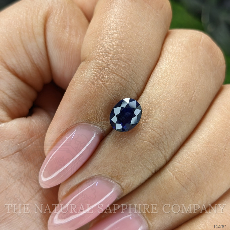 1.44 Ct. Blue Sapphire from Tanzania