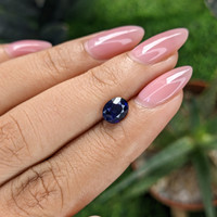 1.44 Ct. Blue Sapphire from Tanzania Life Style