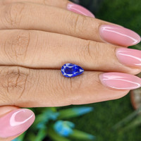 1.46 Ct. Blue Sapphire from Tanzania Life Style
