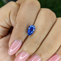 1.46 Ct. Blue Sapphire from Tanzania Life Style