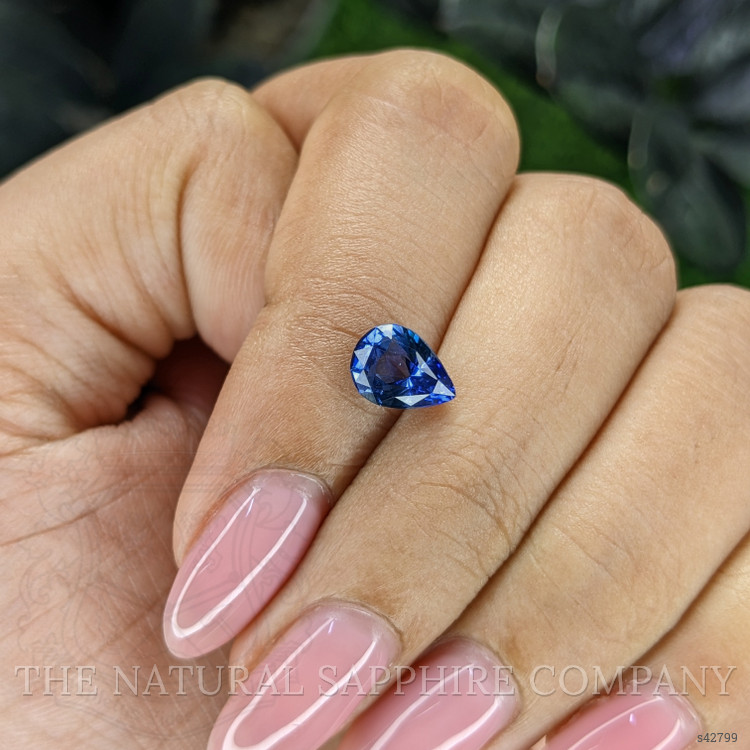 1.55 Ct. Blue Sapphire from Tanzania