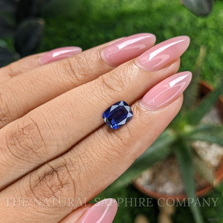 1.72 Ct. Blue Sapphire from Tanzania