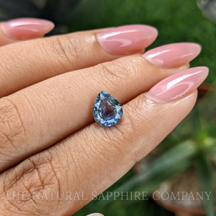 1.94 Ct. Greenish Blue Sapphire from Tanzania