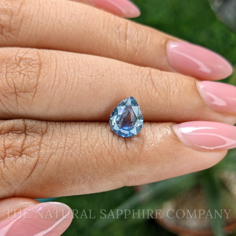 1.94 Ct. Greenish Blue Sapphire from Tanzania
