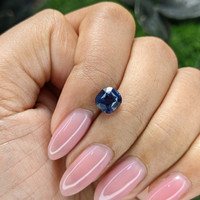 2.12 Ct. Blue Sapphire from Tanzania Life Style