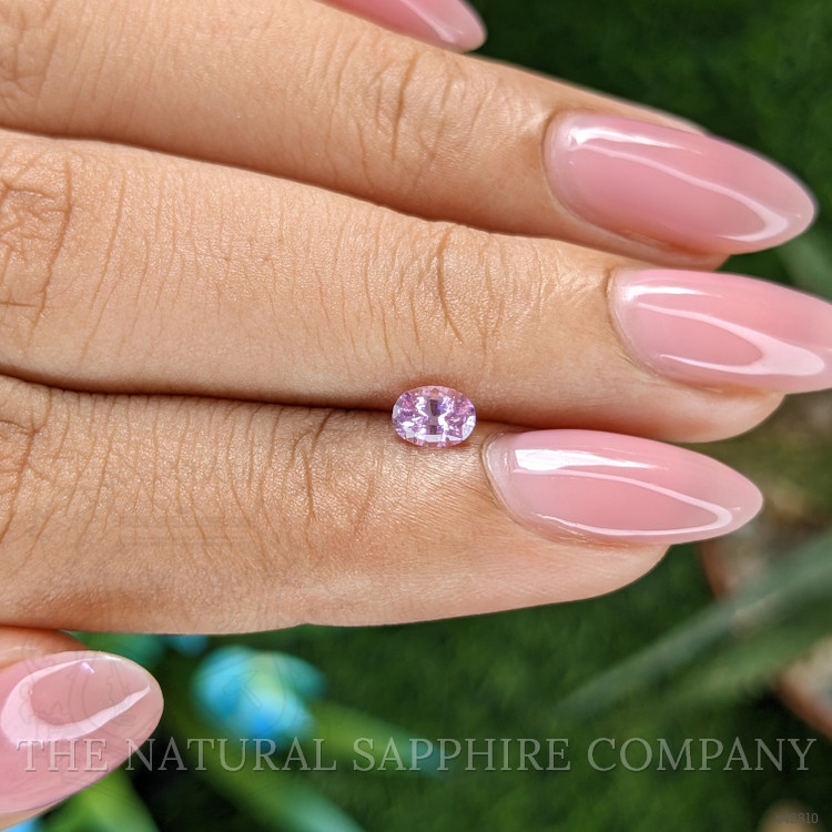 0.40 Ct. Purplish Pink Sapphire from Tanzania