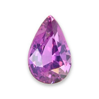 0.97 Ct. Pinkish Purple Sapphire from Tanzania Video