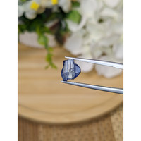 3.37 Ct. Blue Sapphire from Ceylon (Sri Lanka) Life Style