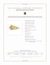 6.68 Ct. Yellow Sapphire Crystal from Ceylon (Sri Lanka) Scan Report