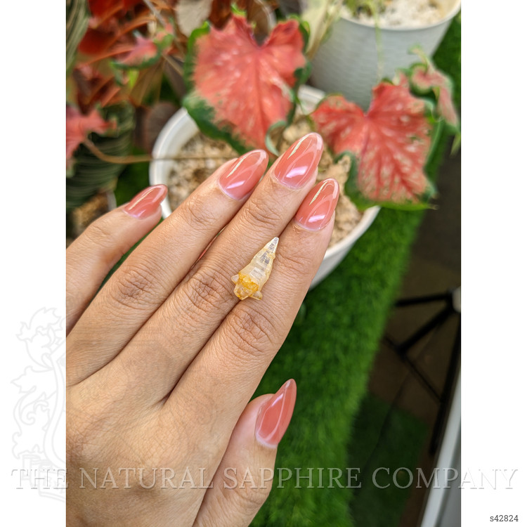 6.68 Ct. Yellow Sapphire Crystal from Ceylon (Sri Lanka)