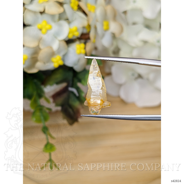 6.68 Ct. Yellow Sapphire Crystal from Ceylon (Sri Lanka)