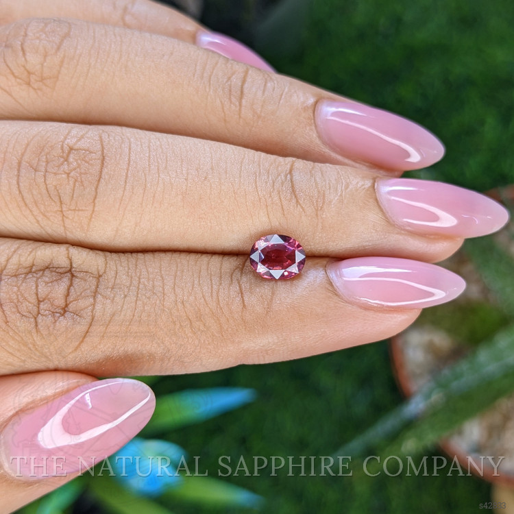 1.16 Ct. Reddish Pink Sapphire from Tanzania