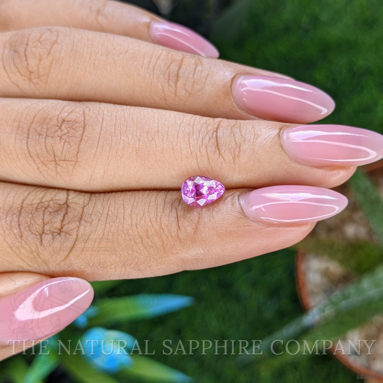 1.22 Ct. Purplish Pink Sapphire from Tanzania