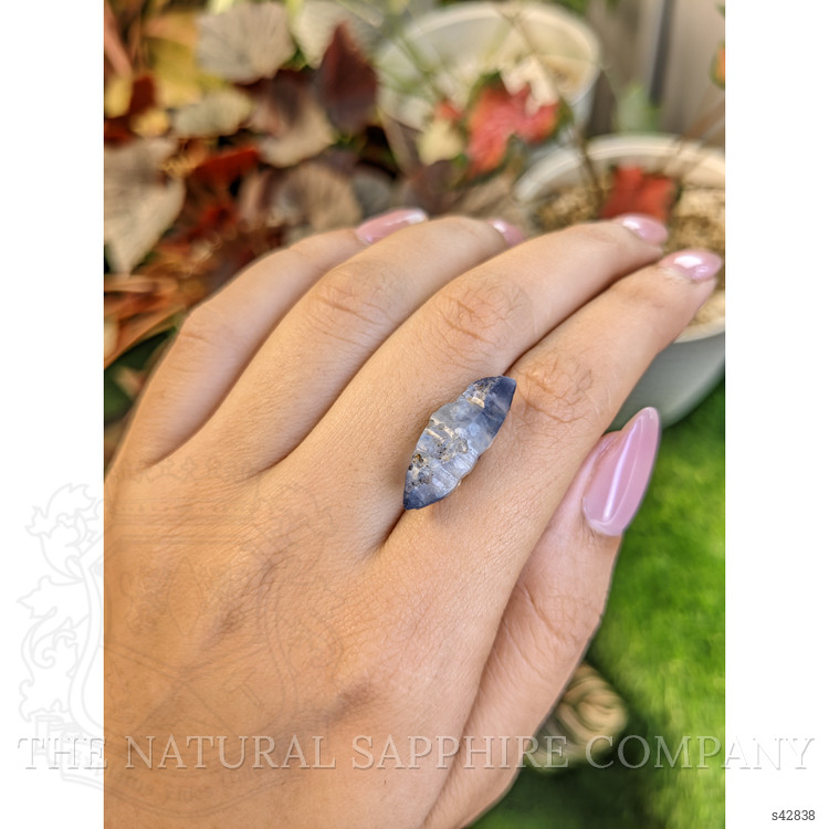 14.16 Ct. Bi Color / Parti Sapphire from Ceylon (Sri Lanka)