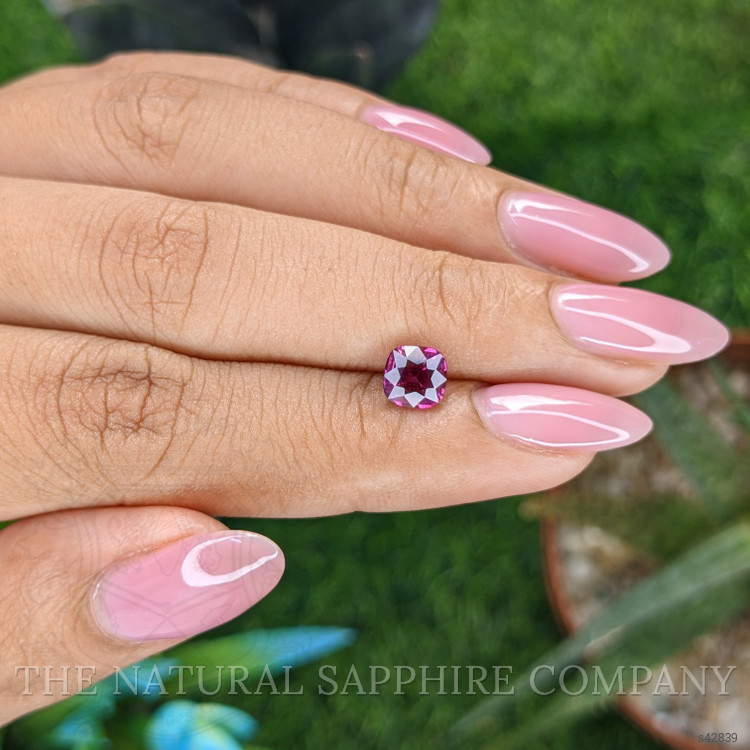 1.28 Ct. Purplish Pink Sapphire from Tanzania