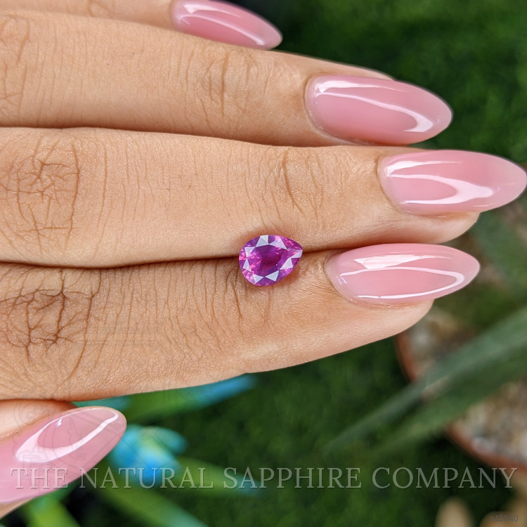 1.32 Ct. Purplish Pink Sapphire from Tanzania