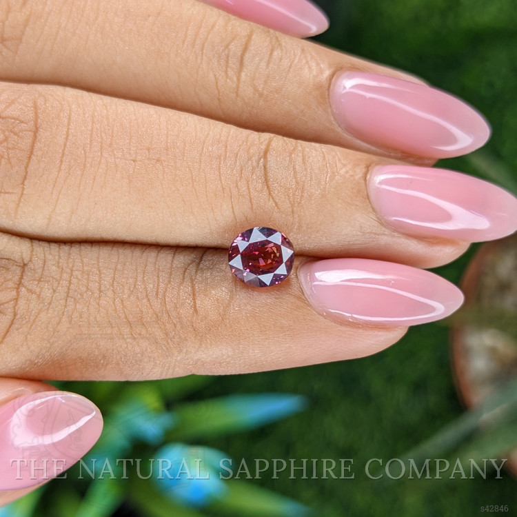 1.51 Ct. Purplish Pink Sapphire from Tanzania