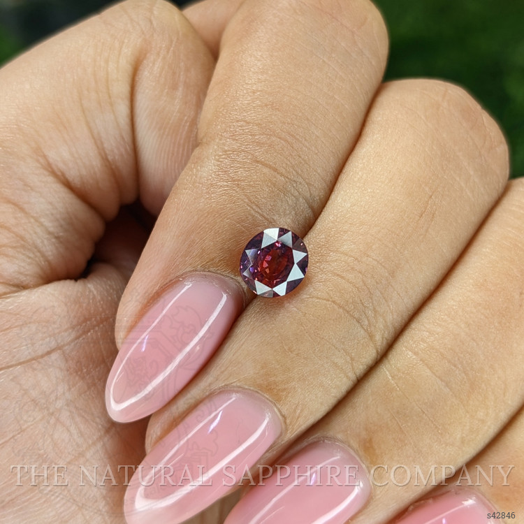 1.51 Ct. Purplish Pink Sapphire from Tanzania