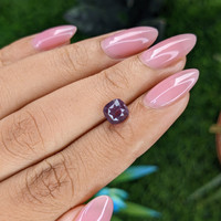 2.04 Ct. Purple Sapphire from Tanzania Life Style