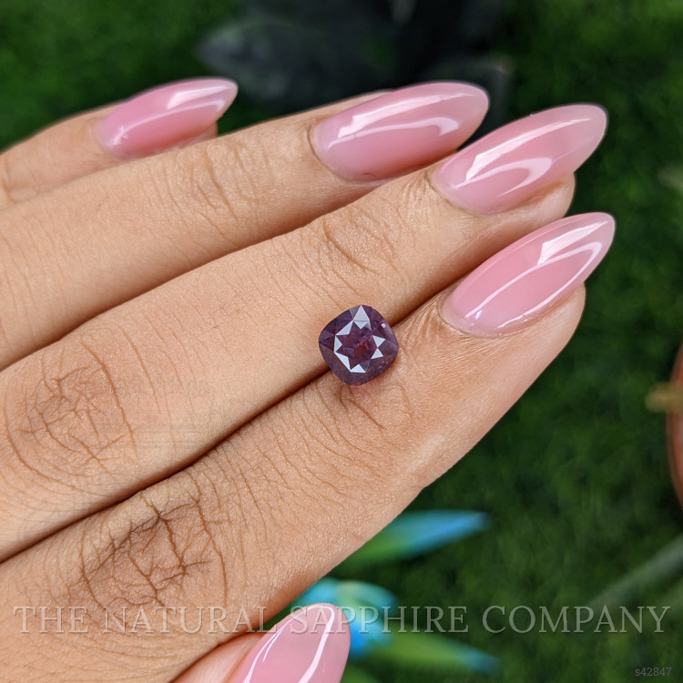 2.04 Ct. Purple Sapphire from Tanzania