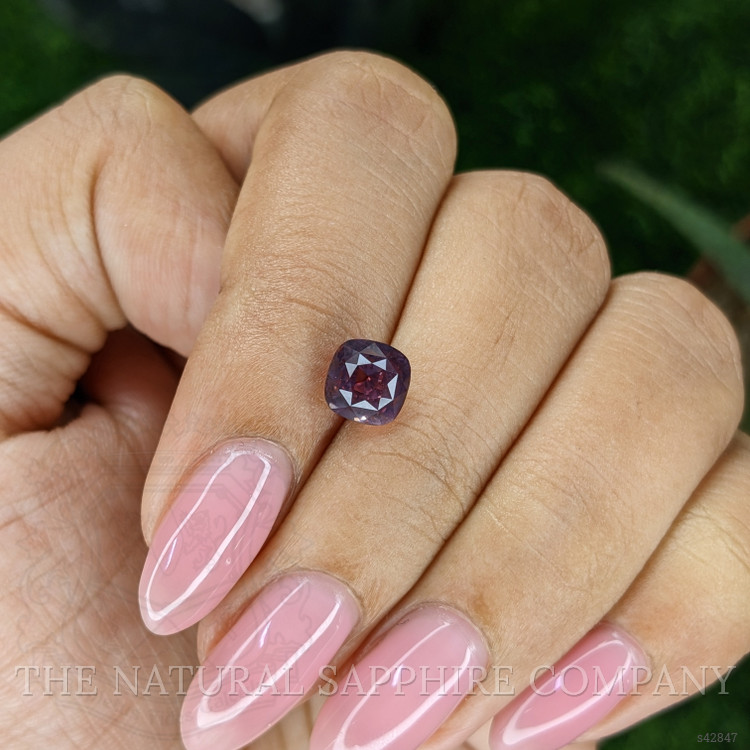 2.04 Ct. Purple Sapphire from Tanzania