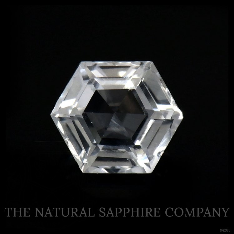 0.27 Ct. White Sapphire from Ceylon (Sri Lanka)
