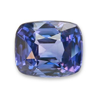0.94 Ct. Purplish Blue Sapphire from Tanzania Video
