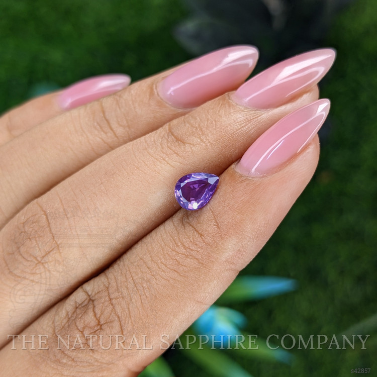 1.02 Ct. Purple Sapphire from Tanzania