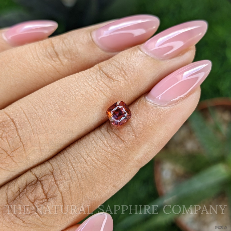1.09 Ct. Bi Color Sapphire from Tanzania
