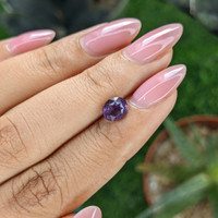 1.47 Ct. Pinkish Purple Sapphire from Tanzania Life Style