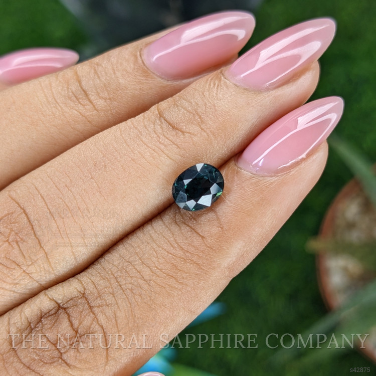 1.70 Ct. Bluish Green Sapphire from Tanzania