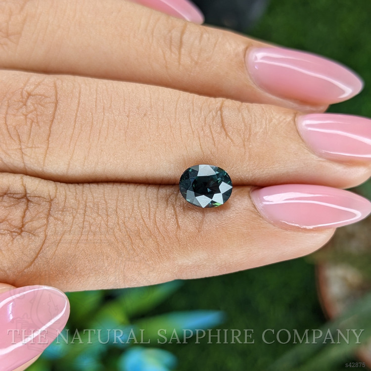 1.70 Ct. Bluish Green Sapphire from Tanzania
