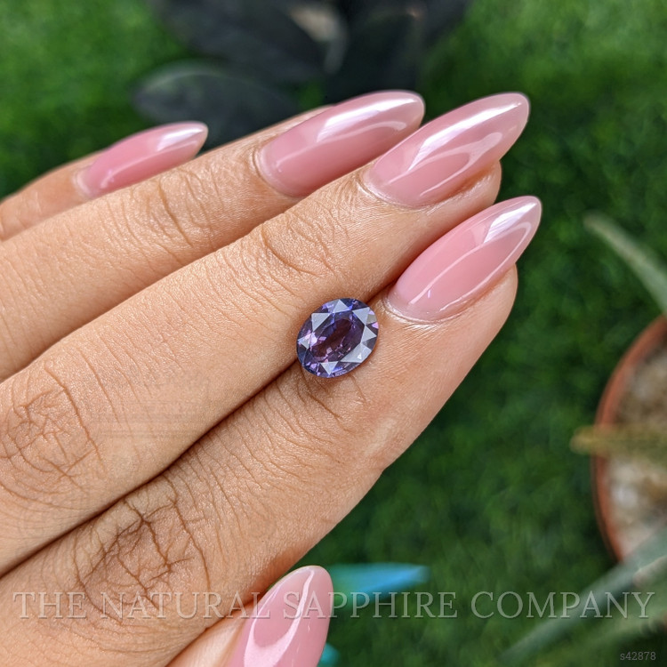 1.84 Ct. Purple Sapphire from Tanzania