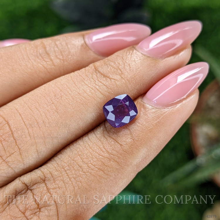 1.93 Ct. Purple Sapphire from Tanzania