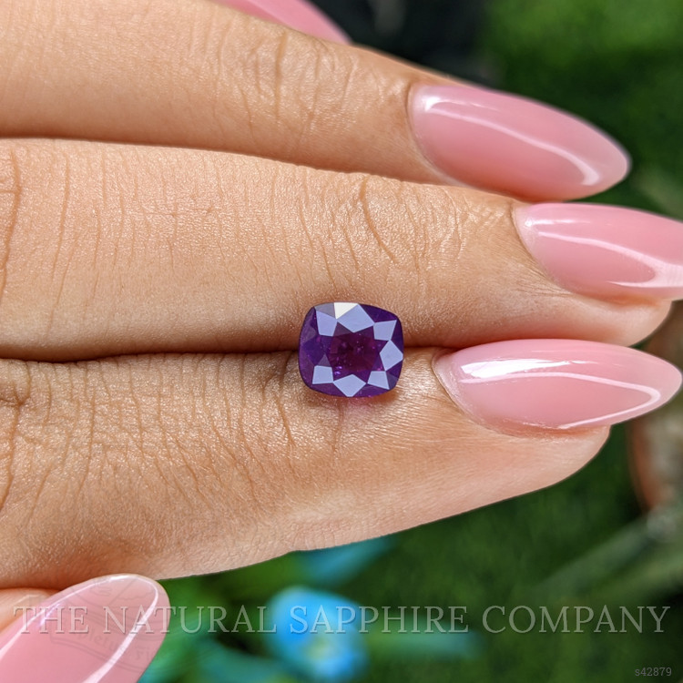 1.93 Ct. Purple Sapphire from Tanzania