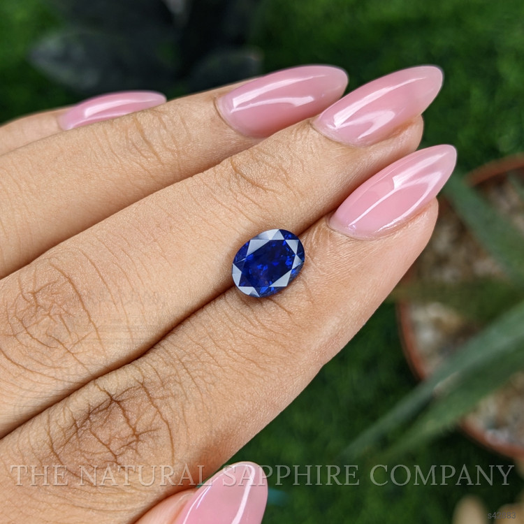 2.06 Ct. Blue Sapphire from Tanzania
