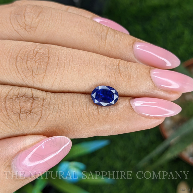2.06 Ct. Blue Sapphire from Tanzania