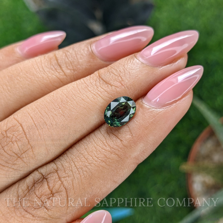 2.13 Ct. Green Sapphire from Tanzania