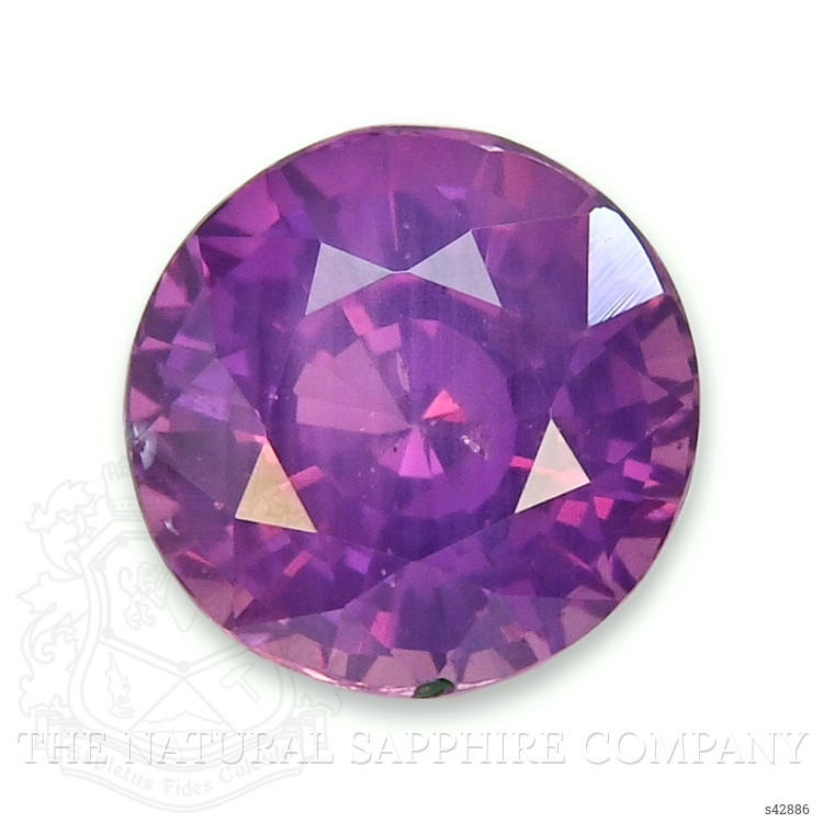 2.14 Ct. Pinkish Purple Sapphire from Tanzania