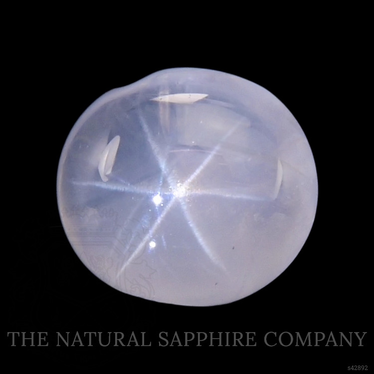 1.68 Ct. White Star Sapphire from Ceylon (Sri Lanka)
