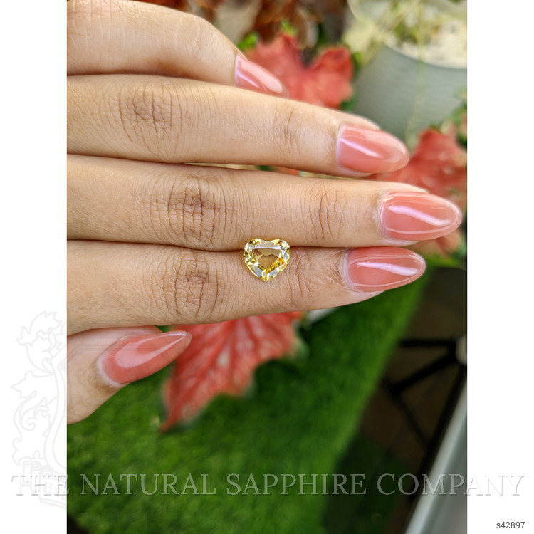 2.46 Ct. Yellow Sapphire from Ceylon (Sri Lanka)