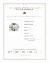 0.74 Ct. Yellow Sapphire from Ceylon (Sri Lanka) Scan Report