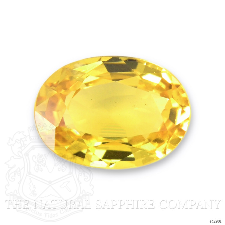 0.85 Ct. Yellow Sapphire from Thailand