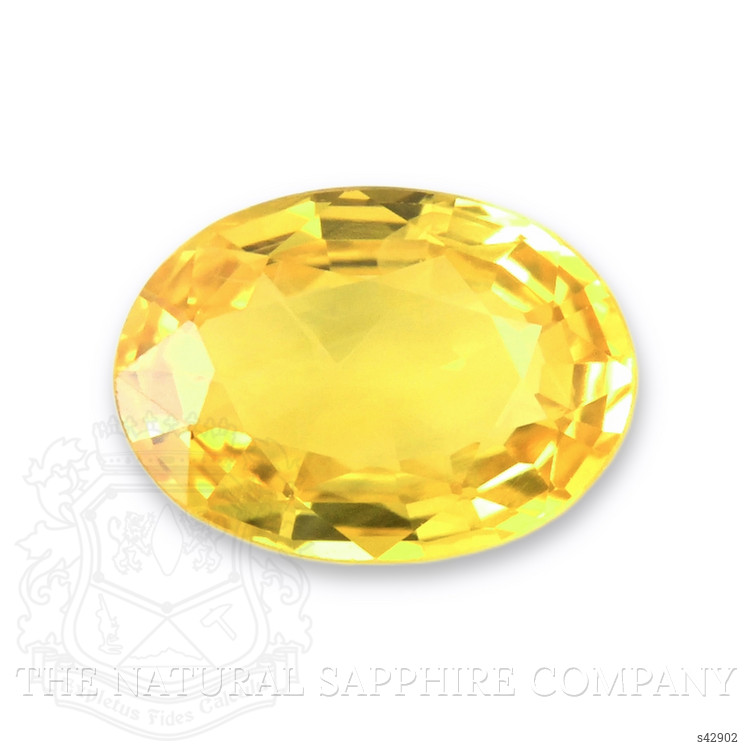 0.86 Ct. Yellow Sapphire from Thailand