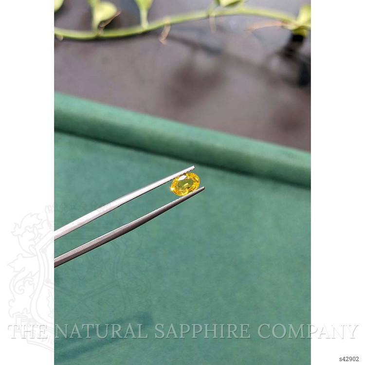 0.86 Ct. Yellow Sapphire from Thailand