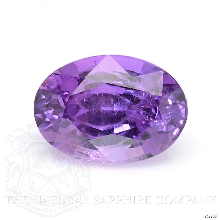 0.44 Ct. Pinkish Purple Sapphire from Ceylon (Sri Lanka)