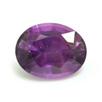 0.53 Ct. Pinkish Purple Sapphire from Ceylon (Sri Lanka) Video