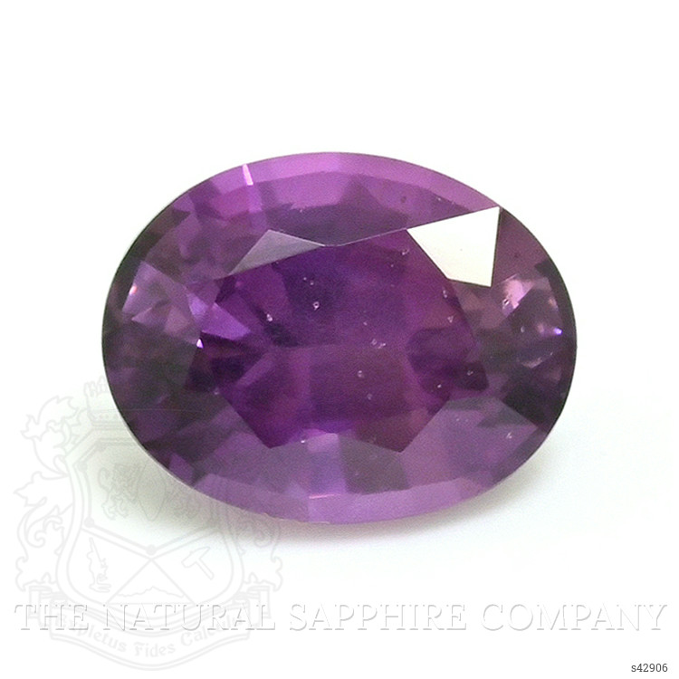 0.53 Ct. Pinkish Purple Sapphire from Ceylon (Sri Lanka)